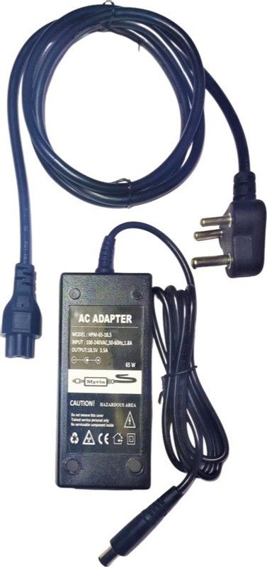 Myria 6550B’ 6555B’ 6560B Probook for PH 65 W Adapter  (Power Cord Included)