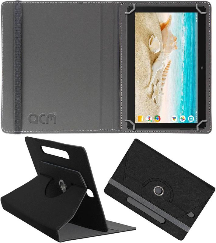 ACM Flip Cover for Domo Slate Sl36 Os9 Se  (Black, Cases with Holder, Pack of: 1)