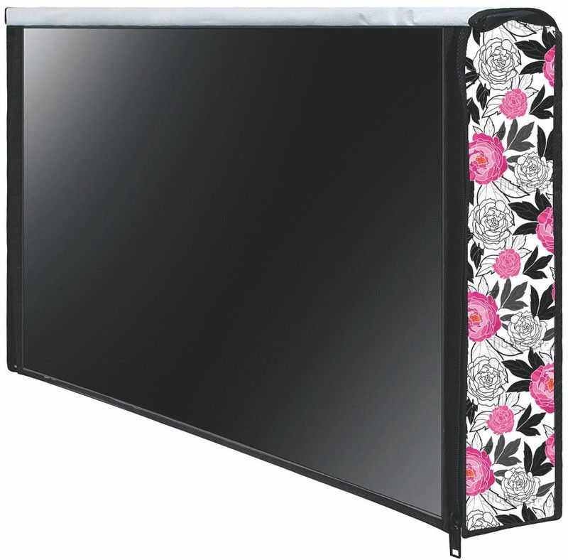 RANBOW for 32 inch LED Cover 32 Inch LED TV - LED_32-Wht-Pink-Rose  (Pink, White)
