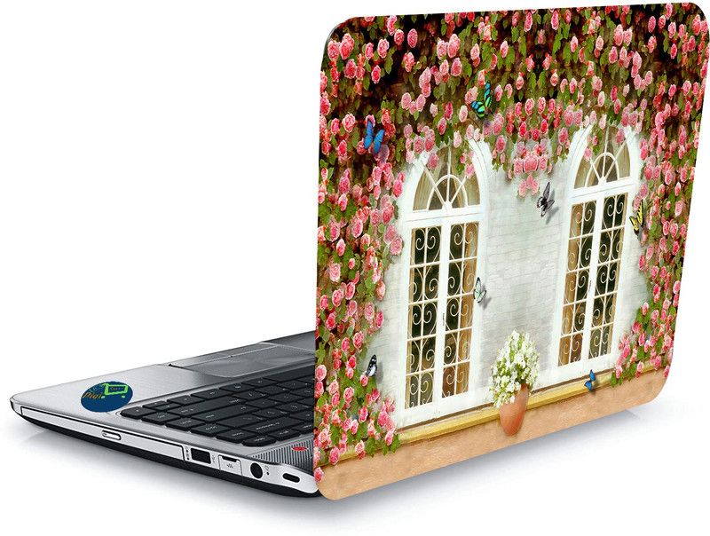 qthinfra QTH DYNAMIC DESIGN LAPTOP STICKER 15.5 Inch QTH-L10-1001 VINYL Laptop Decal 15.5