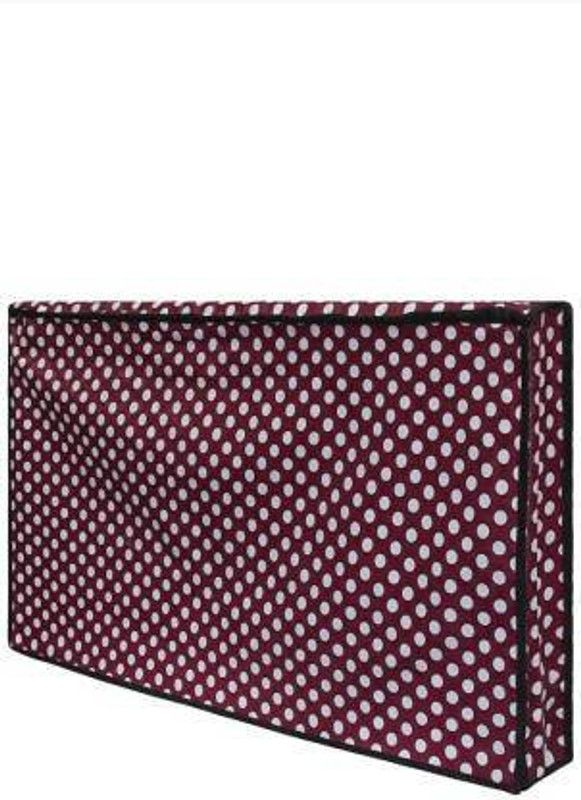 AAVYA UNIQUE FASHION for 32 inch LED::LCD::LED Monitor - AUFLED_32inchPolkaBrown_01  (Multicolor)