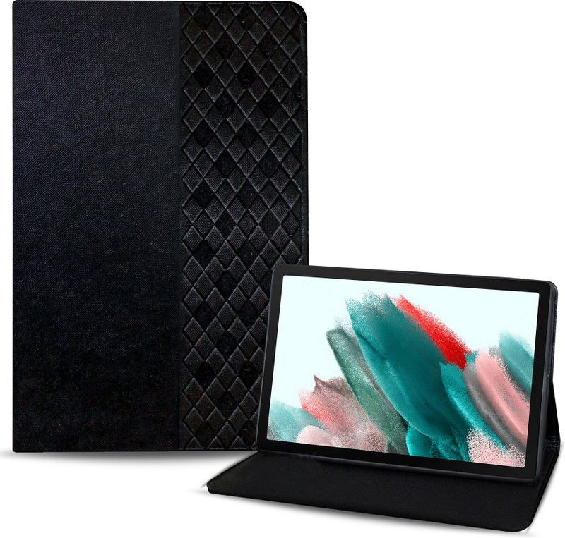 Flipkart SmartBuy Flip Cover for Samsung Galaxy Tab A8 10.5 Inch (Model SM-X200/SM-X205/SM-X207)  (Black, Dual Protection, Pack of: 1)