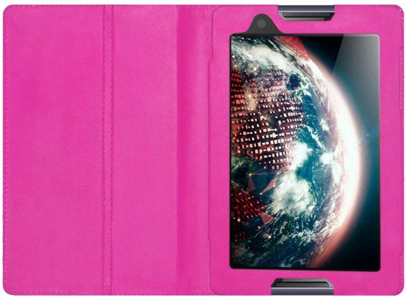 ACM Book Cover for Lenovo Tab A7-30 A3300 Book Case  (Pink)