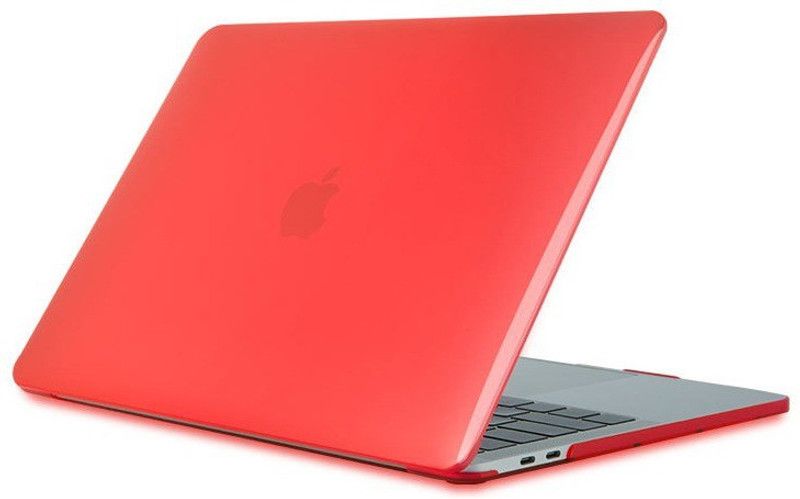Vaku Luxos Back Cover for Apple MacBook Air 13 inch  (Red, Hard Case)