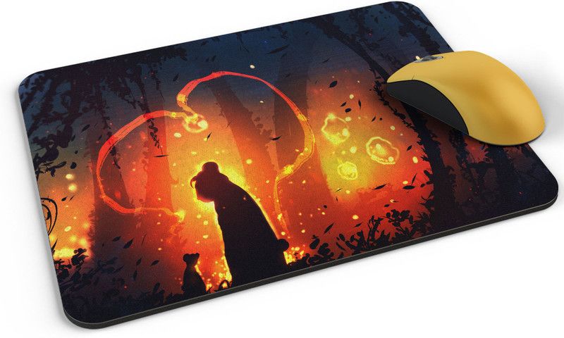 Shloka Love and Me Mousepad  (Multicolor)