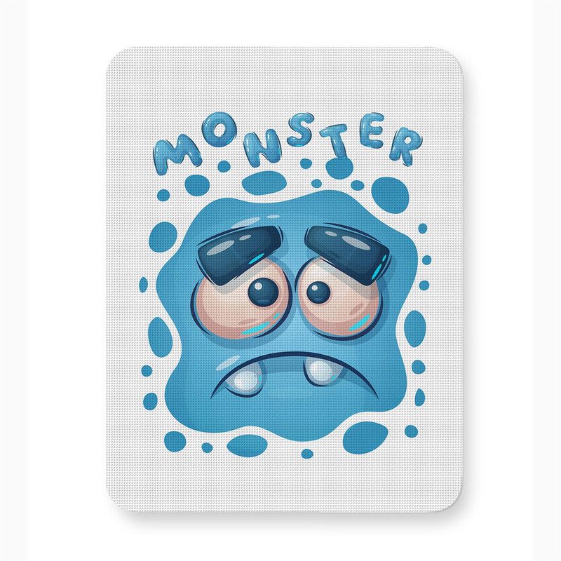 ICARUSBOX Icarus Box Happy Halloween Sad Monster Face Mouse Pad Mat Anti-Slip Rubber Base Mousepad  (Multicolor)