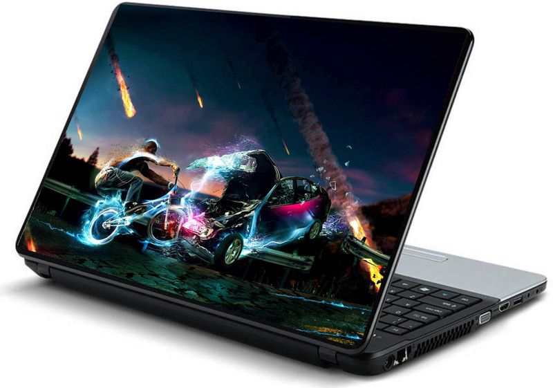 Advik Arts Fighter Vinyl Laptop Decal 15.6