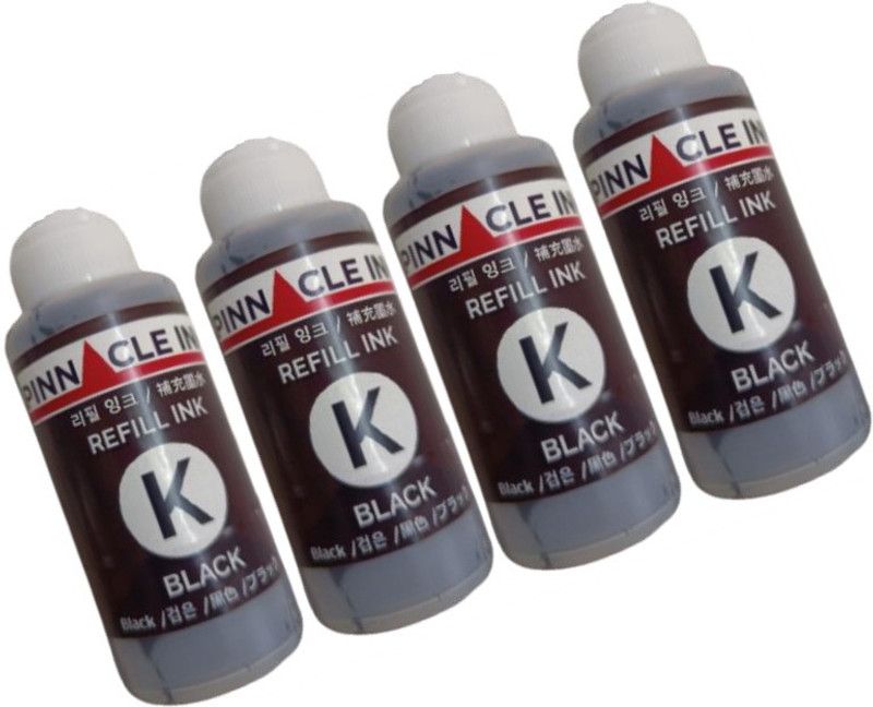 PINNACLE Inks Compatible EcoTank M100 Single Function Ink Tank B&W Printer Ink For Epson T774 Inks::Compatible Inks Black Ink Bottle