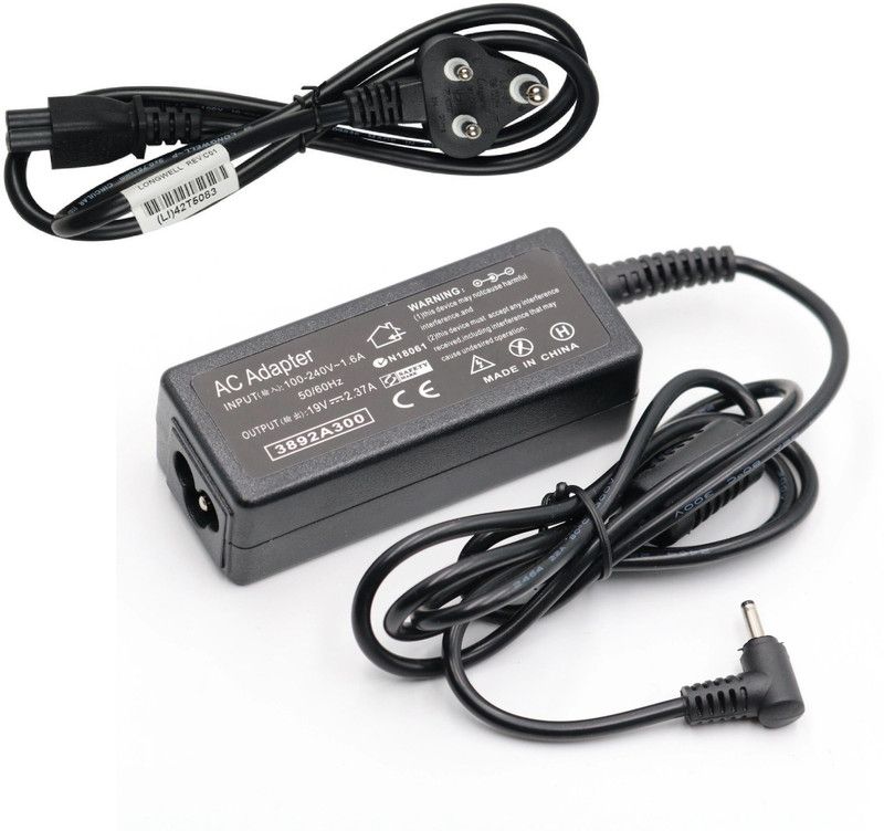 Laplogix 45W 19V 2.37A Small Pin 3.0X1.1MM Laptop Charger For Acer Aspire 3 A314-22 45 W Adapter  (Power Cord Included)