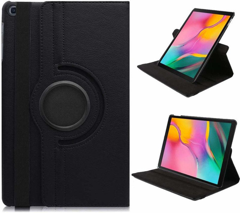 ST Creation Flip Cover for Samsung Galaxy Tab A 10.1 inch(2019) SM-T515 / T510  (Black, Dual Protection, Pack of: 1)