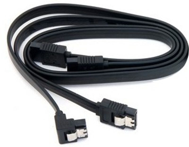 GIGABYTE Power Cord 0.46 m 2x Original SATA 3 6GB/s Cable (46cm)  (Compatible with Desktop, Black)