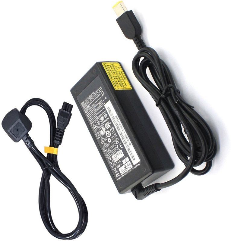 VGTECH Laptop adapter Compatible with Edge E540 20C6005PUS/T440S 65 W Adapter  (Power Cord Included)