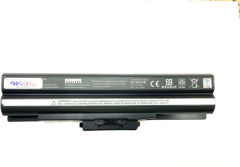 WEFLY Laptop Battery Compatible for Sony VAIO VGN-SR93PS 6 Cell Laptop Battery