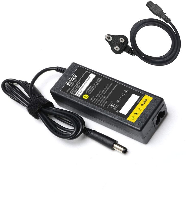 Revice Laptop charger for dell Latitude D630XFR , D631 , D800 65w 3.34a 19.5V 3.34A Pin 7.4 x 5.0mm 65 W Adapter  (Power Cord Included)