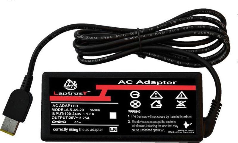 LaptrusT E431 E531 65 W Adapter