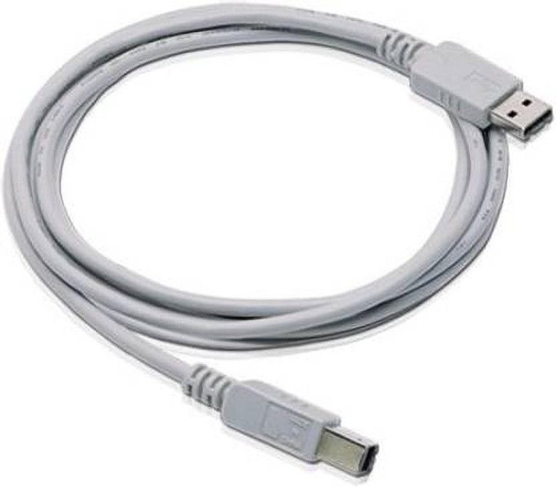 Teratech Power Sharing Cable 3 m Universal USB Cable Cord Printer Scanner Cable 3 Meter  (Compatible with Printer, Laptop, Computer, White)
