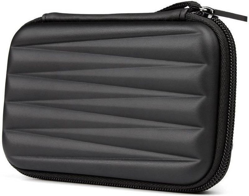 Etake Black Shock Proof Case 2.5 inch Hard Disk Case 2.5 Inch  (For WD Hard Disk for Laptop, Segate Hard Disk for laptop, Black)