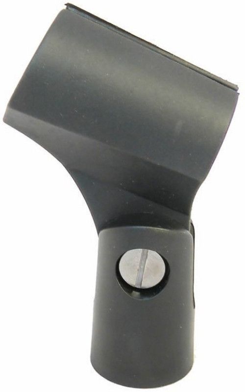 MX Microphone Holder Special Rubber type For Microphones Mic Holder  (Black)