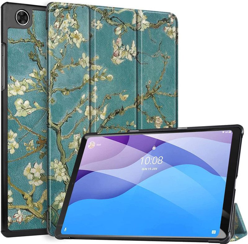 Robustrion Flip Cover for Lenovo Tab M10 HD 2nd Gen TB-X306X / Smart Tab M10 HD 2nd Gen TB-X306F  (Blue, Green, Magnetic Case, Pack of: 1)