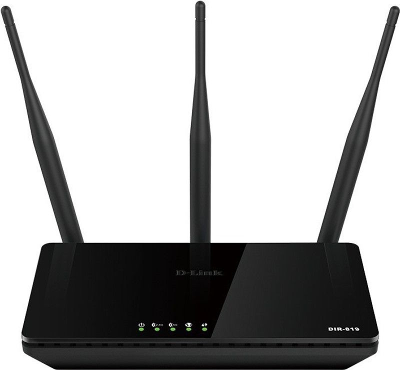 D-Link DIR-819 750 Mbps Wireless Router  (Black, Dual Band)