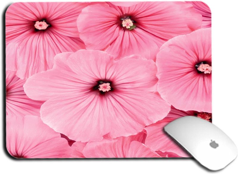 whats your kick Flower | Floral | Pattern | Decor | Printed Mouse Pad/Designer Waterproof Coating Gaming Mouse Pad For Computer/Laptop (Multi29) Mousepad  (Multicolor)