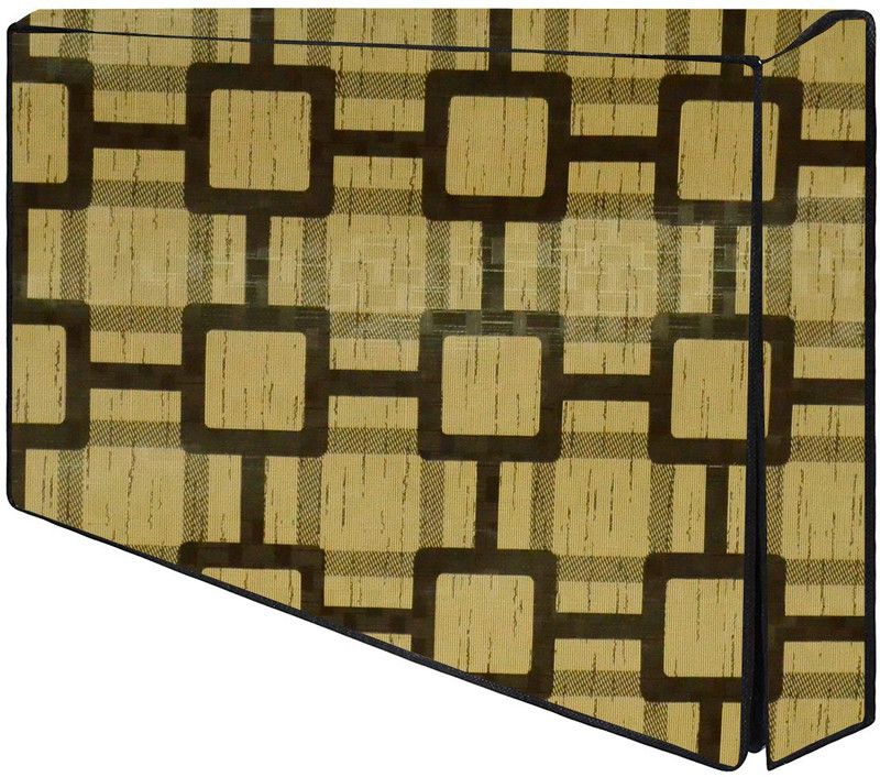 AAVYA UNIQUE FASHION 2 Layer Dustproof & waterproof 32 inch LED TV Monitor Cover for 32 inch TV Moniter/LED/LCD - AUF59-32inchLED  (Brown)
