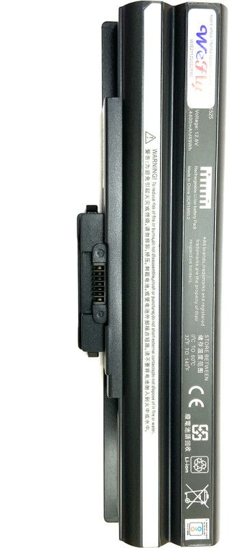 WEFLY Laptop Battery Compatible for Sony VAIO VGN-SR28/J 6 Cell Laptop Battery