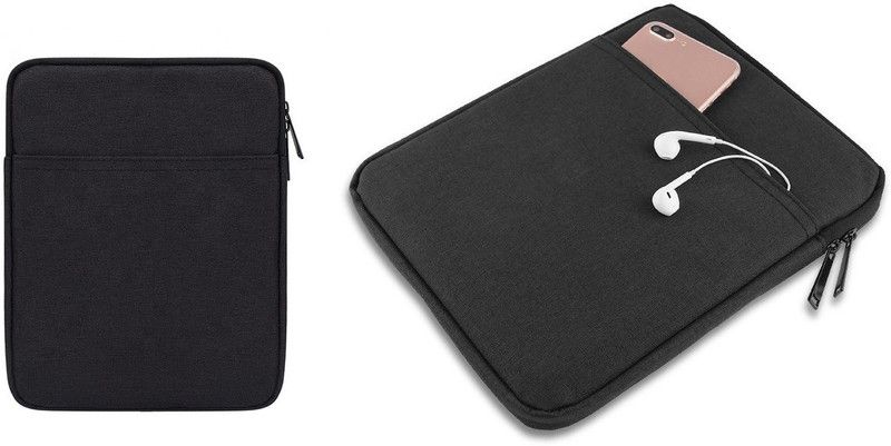 HARITECH Pouch for Xiaomi Mi Pad 4 Plus (10.1 inch)  (Black, Dual Protection)