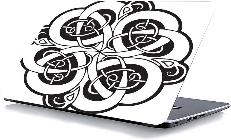 qth LINE ART LAP-0754 VINYL Laptop Decal 15.6