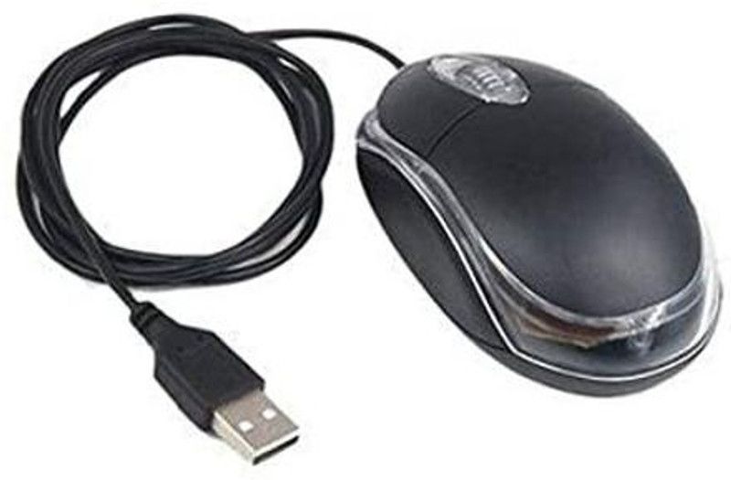 mousie 5865 Wired Touch Mouse  (USB 2.0, Black)