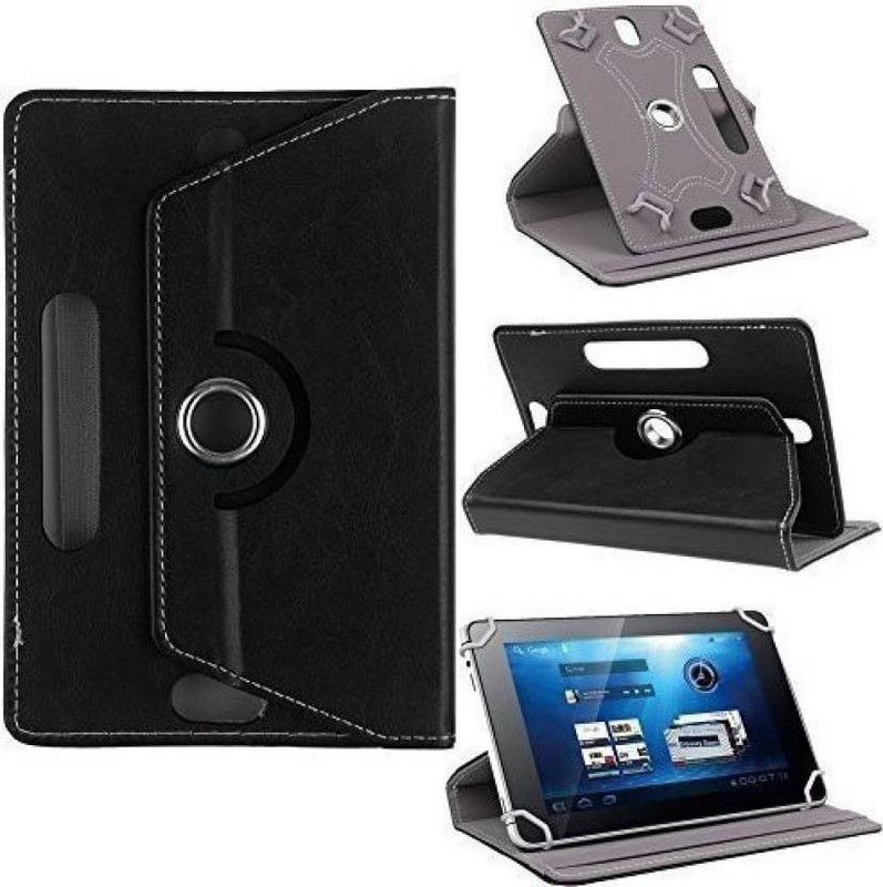 Cutesy Flip Cover for Samsung Galaxy Tab A 7 inch  (Black, Cases with Holder, Pack of: 1)