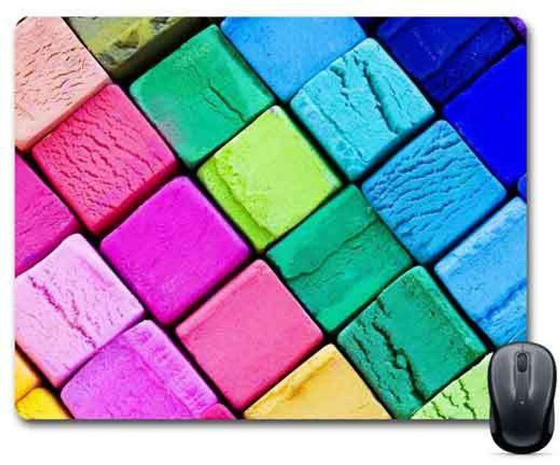 FABTODAY Designer Abstract Anti-Skid Mouse Pad for Desktop, Laptop, Computer and Gaming (Product ID - 0104) Mousepad  (Multicolor)