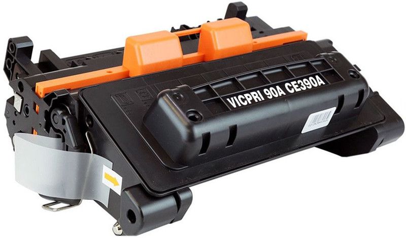 VICPRI 90A CE390A Black Toner Cartridge Compatible for HP M4555, M4555dn, M4555f, M4555fskm, M4555h, M600, M601, M601n, M601dn, M602, M602x, M602n, M602dn, M603, M603dn, M603n Printer Black Ink Toner