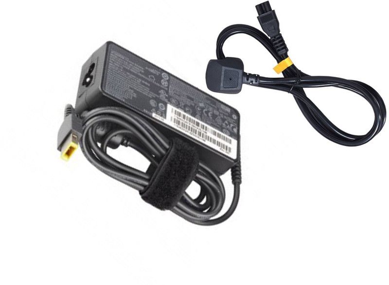 VGTECH Laptop adapter Compatible with Flex 3 80LX000DUS/T450 20BU00C4US/X240 20AM006DUS 65 W Adapter  (Power Cord Included)