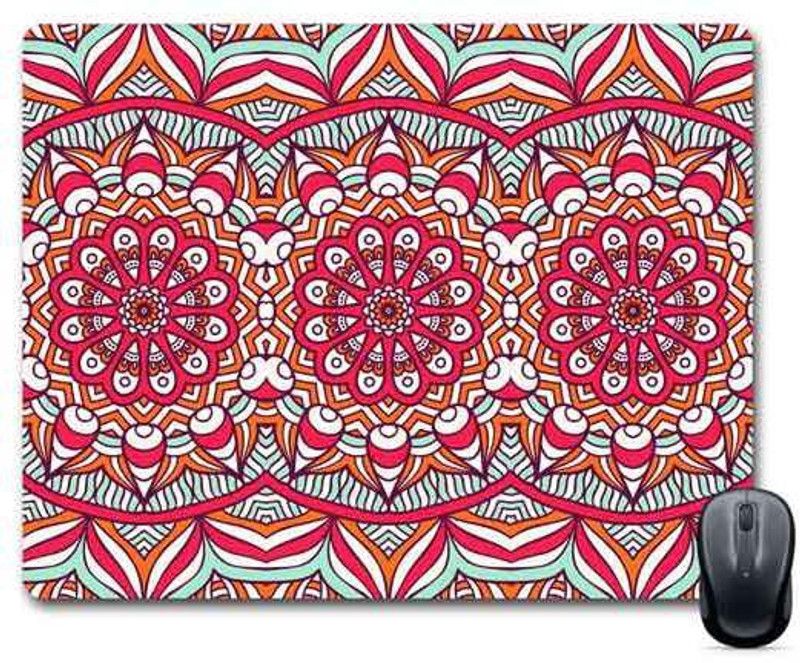 FABTODAY Designer Abstract Anti-Skid Mouse Pad for Desktop, Laptop, Computer and Gaming (Product ID - 0021) Mousepad  (Multicolor)