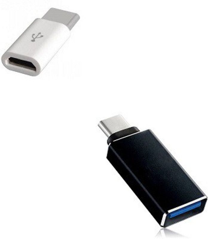 techdeal USB Adapter  (White, Black)
