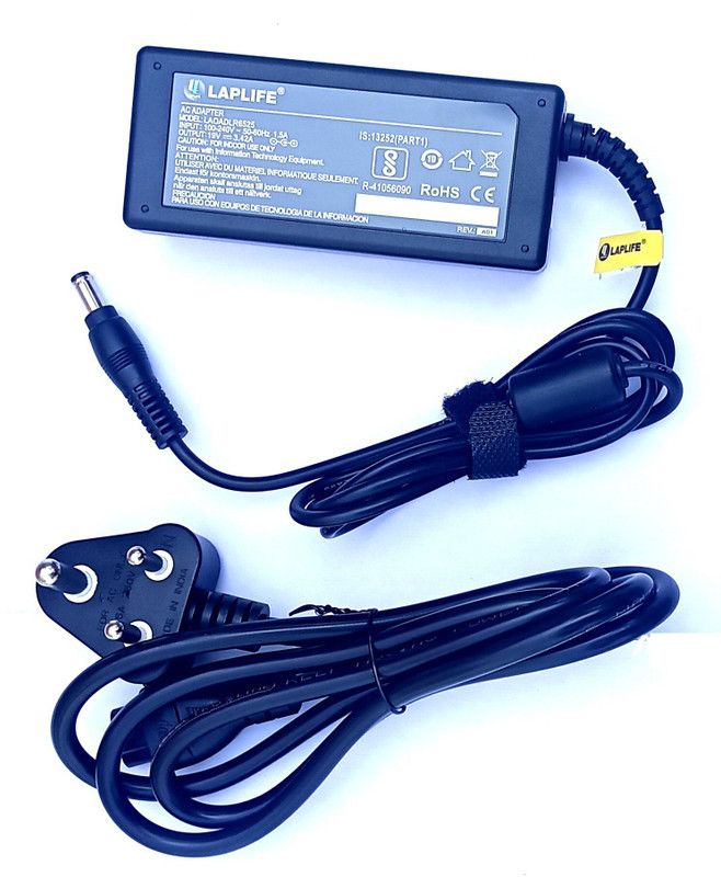 Laplife 19V 3.42A 65W For Lene-vo Y460P 4395-22U 5.5MM X 2.5MM Pin With 1.5 Meter Cord 65 W Adapter  (Power Cord Included)