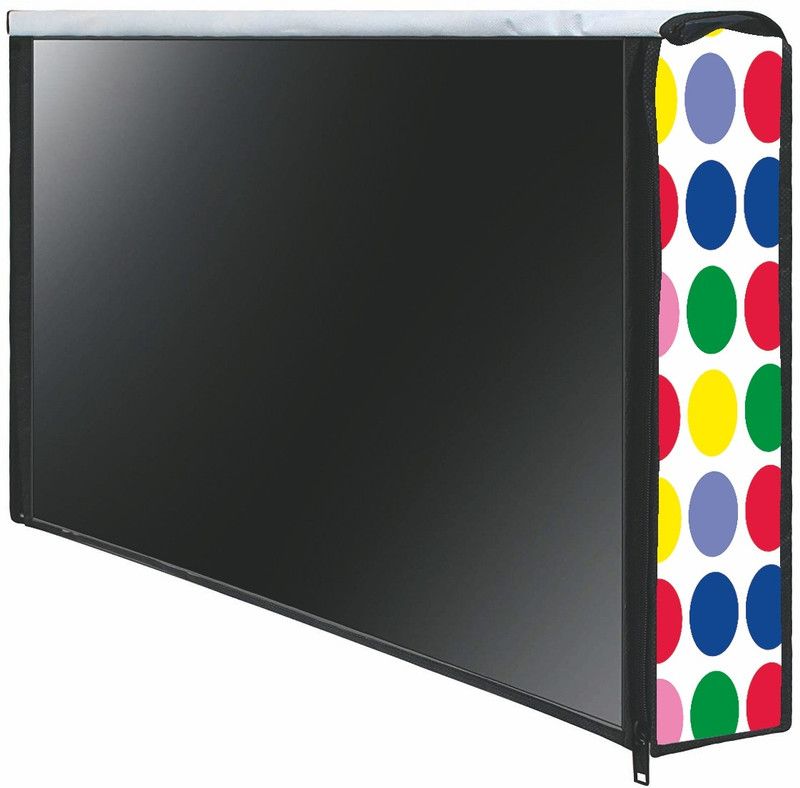 Kingly Home for 43 inch 43 Inch LED TV Cover - LED_43-Multi-Circle  (Blue)