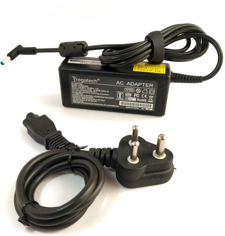 Regatech 15-H024EG, 15-H024SG, 15-H030NB 65W Charger 65 W Adapter  (Power Cord Included)