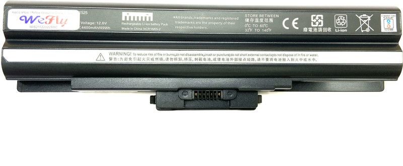 WEFLY Laptop Battery Compatible for Sony VAIO VGN-CS390JCQ 6 Cell Laptop Battery