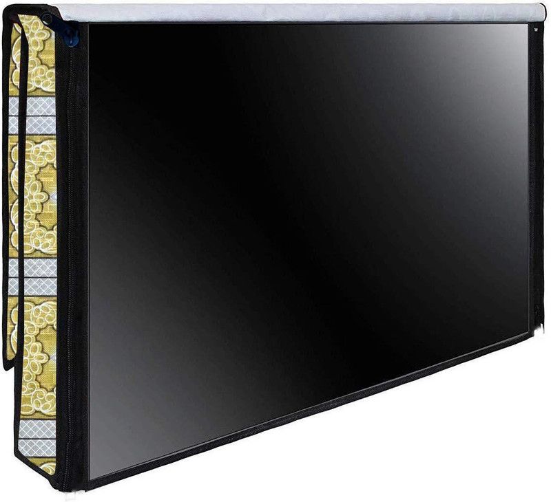 AAVYA UNIQUE FASHION 2 Layer Dustproof & waterproof 32 inch LED TV Monitor Cover for 32 inch LED=LCD=TV Monitor COVER - 32inch/LED/LCD/TV Monitor Cover/Color No 41  (Multicolor)