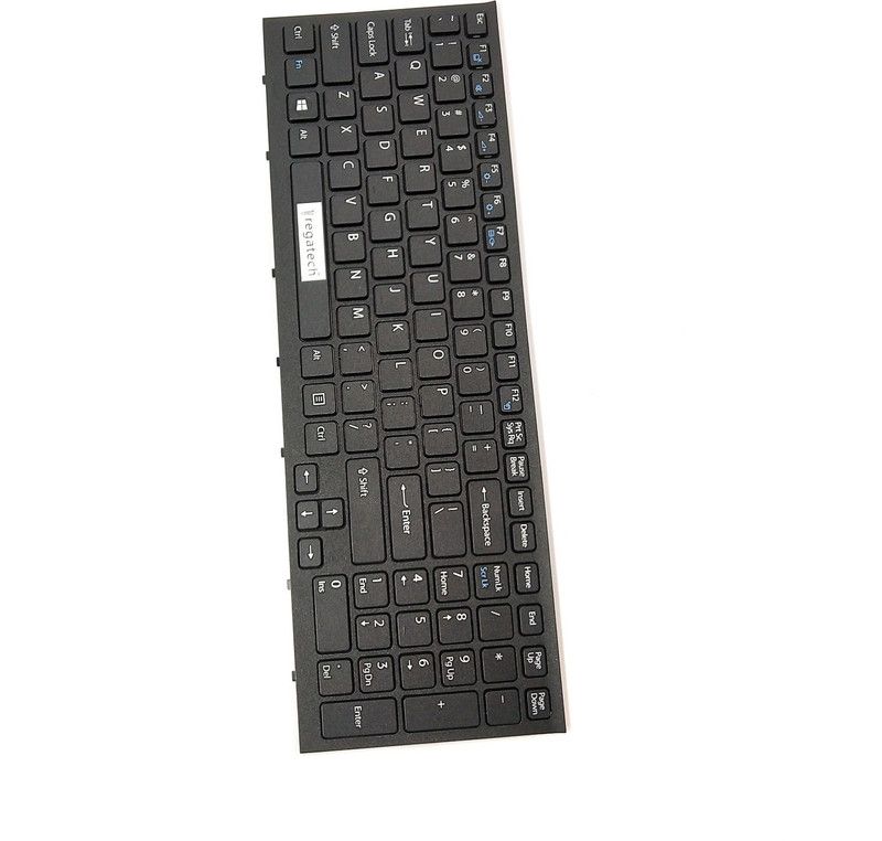 Regatech VPCEH18FH/P, VPCEH18FH/W, VPCEH18FJ Internal Laptop Keyboard  (Black)