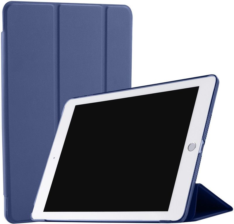 DuraSafe Cases Flip Cover for iPad 10.2 Inch 9 8 7 2021 2020 2019 [ iPad 9th / 8th / 7th Gen ][A2197 A2270 A2602] Trifold Case  (Blue, Dual Protection, Pack of: 1)