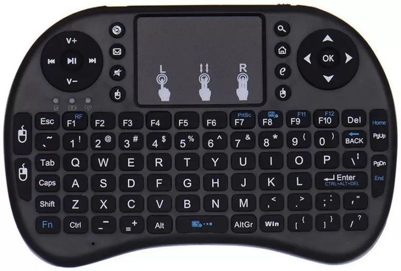 Outbolt  Mini Wireless Keyboard Wireless Multi-device Keyboard  (Black)
