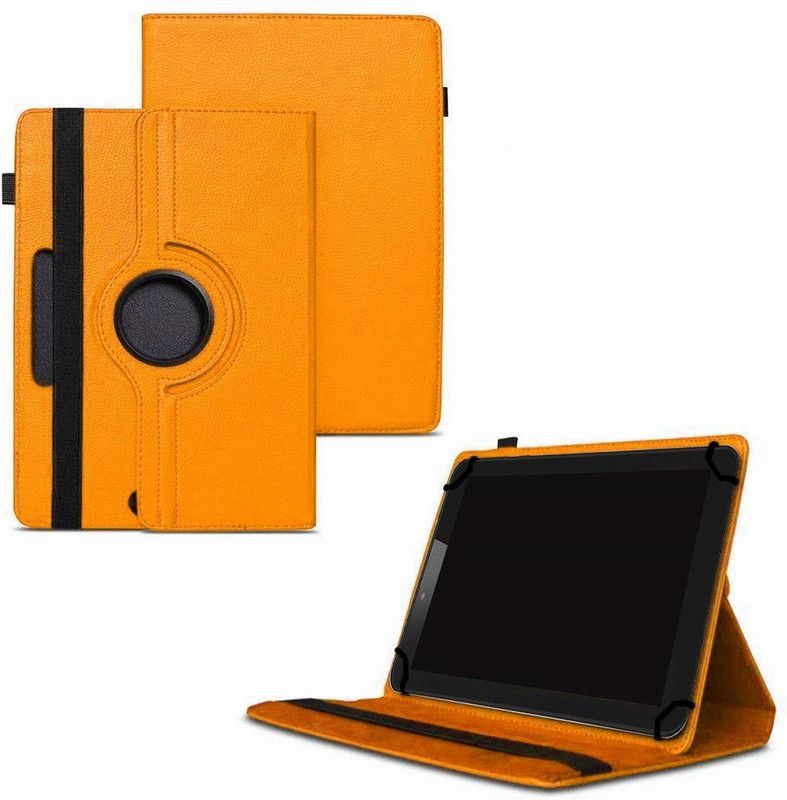 HITFIT Flip Cover for Huawei MatePad 10.4 Inch  (Orange, Rugged Armor, Pack of: 1)