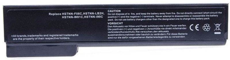 Regatech CC06, 8460P, 8470W, 8560P, 8570P, 6360B, 6560B, 6565B, 6570B 6 Cell Laptop Battery
