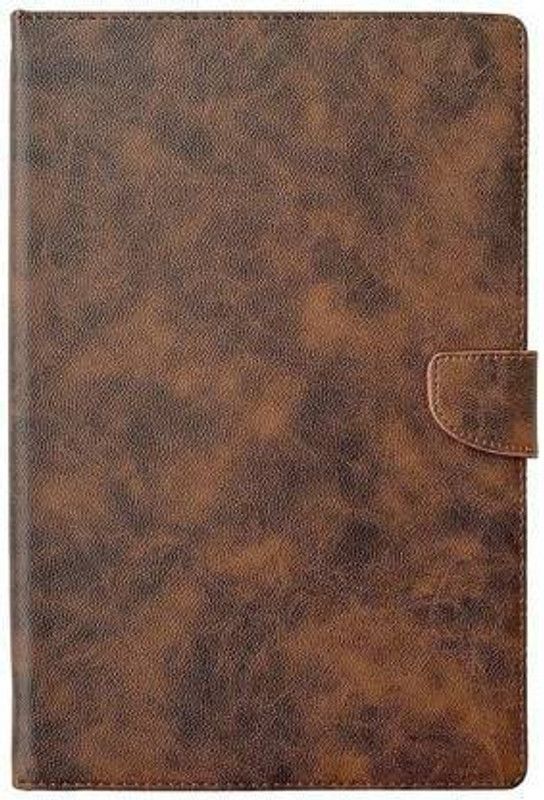 JBJ Flip Cover for Realme PAD 10.4" inch (2021)  (Brown, Shock Proof, Pack of: 1)