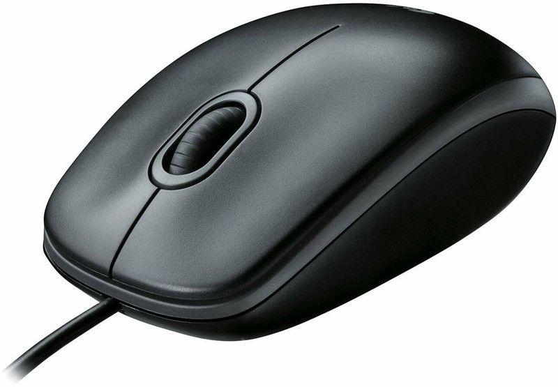 itHub ITHUB001 Wired Optical Mouse  (USB 2.0, Black)