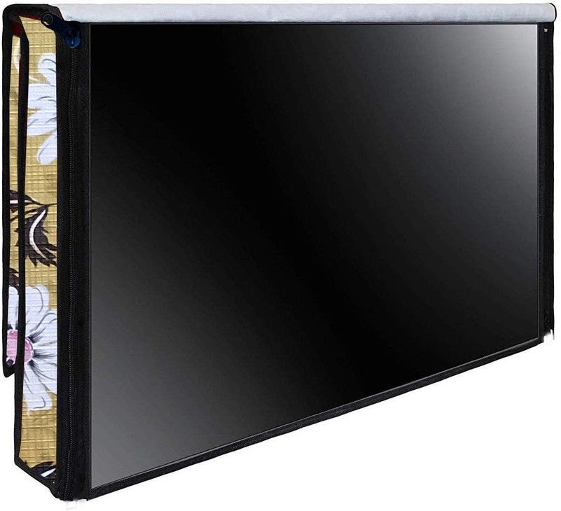 AAVYA UNIQUE FASHION AUF 2 layer dust proof smart LED LCD TV cover for 40 inch LED/LCD/LED /TV Monitor - AAVYA/40inc LED/23  (Gold,Ground)