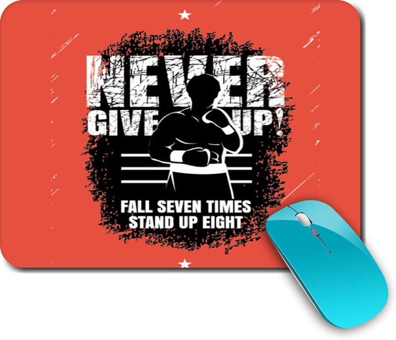 whats your kick Boxing | Sports | Game | Fitness |Creative | Printed Mouse Pad/Designer Waterproof Coating Gaming Mouse Pad For Computer/Laptop (Multi4) Mousepad  (Multicolor)